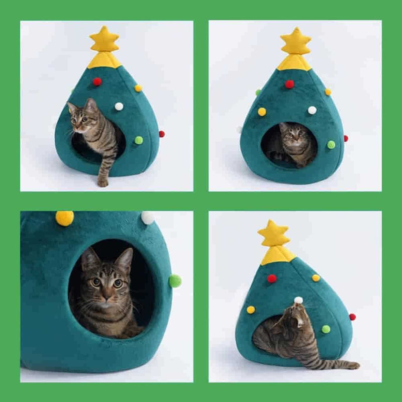 Product Photo - Christmas Tree Bed or House for Cat and Dog