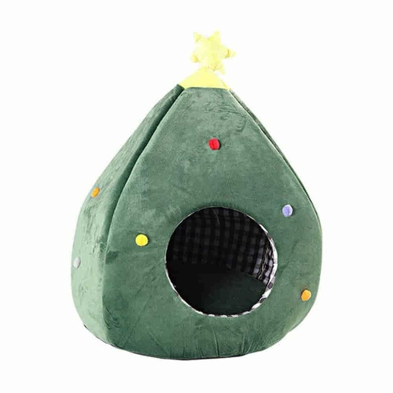 Color 'Light Green' - Christmas Tree Bed or House for Cat and Dog