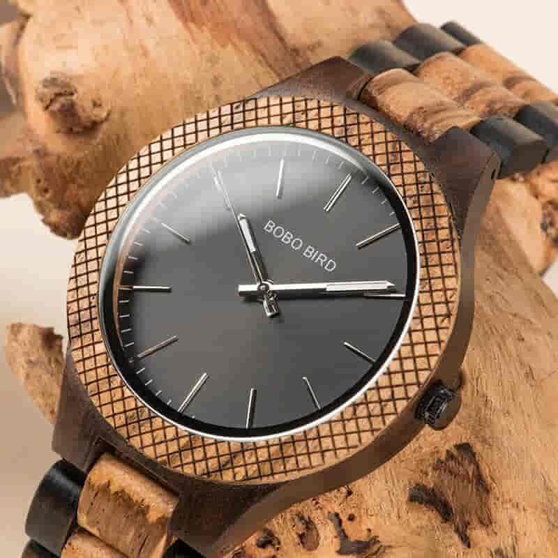 Product Photo - Double Espresso Wooden Watch