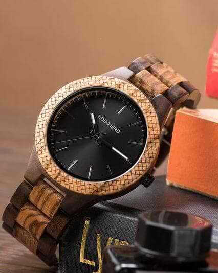 Product Photo - Double Espresso Wooden Watch