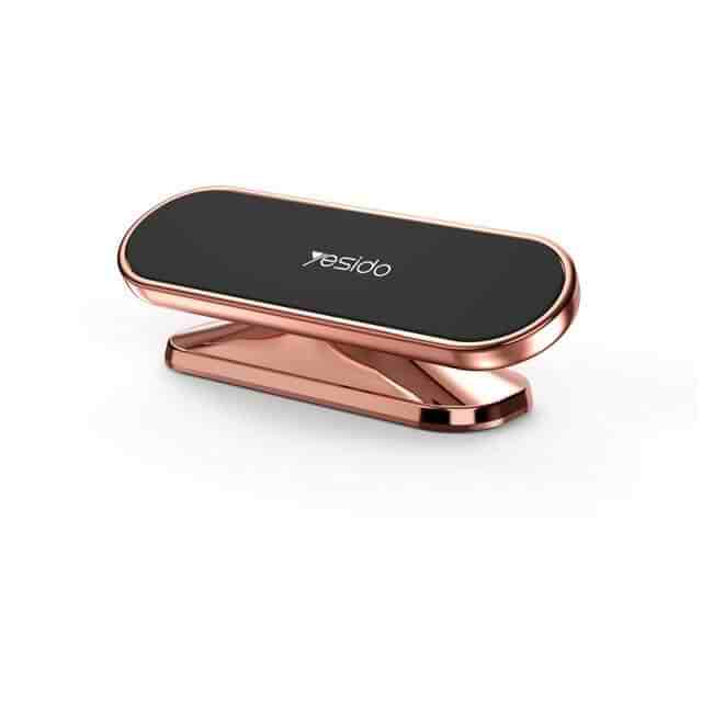Kind - 'With Stand' - 'Color 'Rose Gold' - Magnetic Strip Phone Holder
