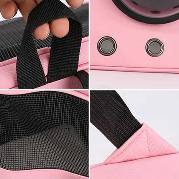 Product Photo Details - Pet Carrying Backpack Square Design with Window