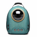 Color 'Mint Green' - Pet Carrying Backpack Window and Expandable Pocket