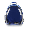 Color 'Blue' - Pet Carrying Backpack with Big Window