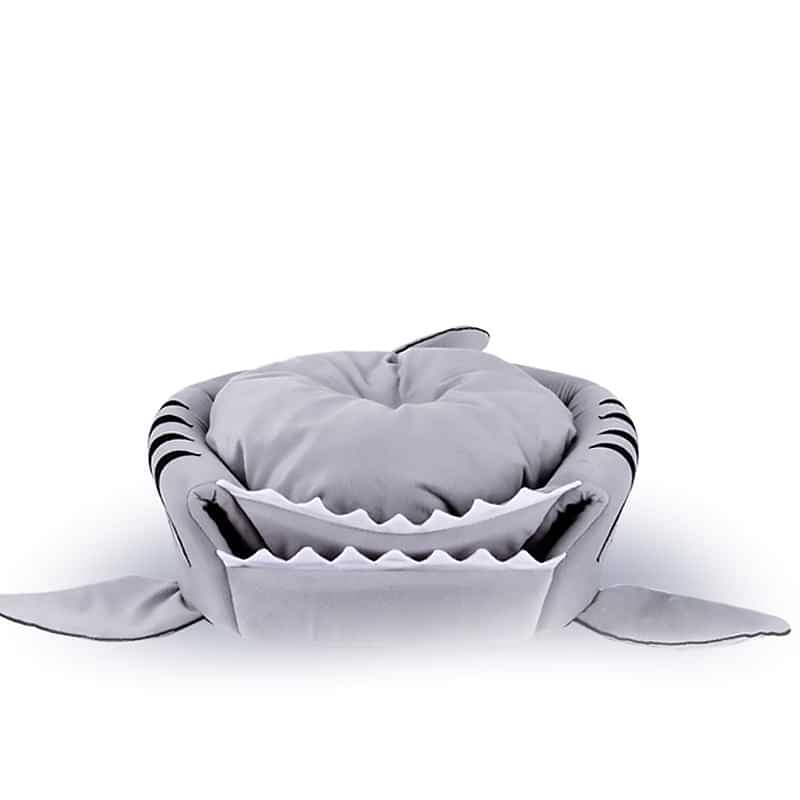 Top Pressed Down of - Shark Bed or House for Cat and Dog