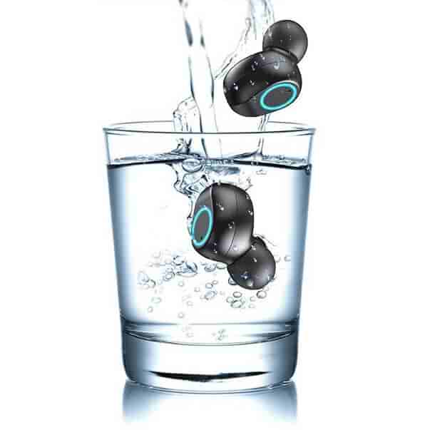 Splash Water Proof (Read Description) - SoundPods Pro - Wireless, Waterproof, Volume Control, Power Bank and LED Display - Earphones