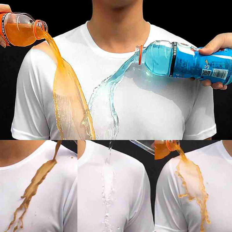 Water and Soft Drink Stain Proof - Stain, Dirt and Waterproof Shirt - Gray or Blue