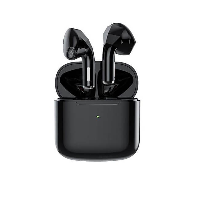 Color 'Black with Silver Details' - TouchPods - Wireless and Waterproof - Earphones